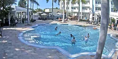 Pool at 24 North Hotel webcam - Key West