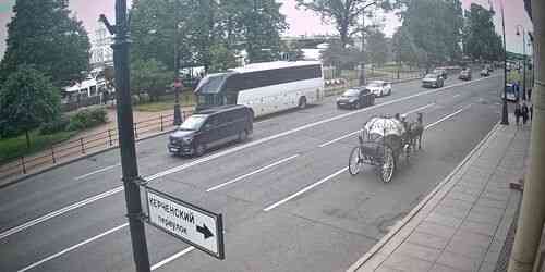 LIVE: Admiralty Embankment - Saint Petersburg