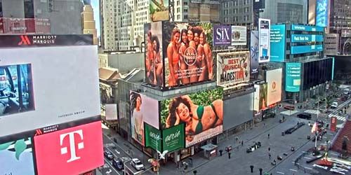 Times Square - Advertising webcam - New York