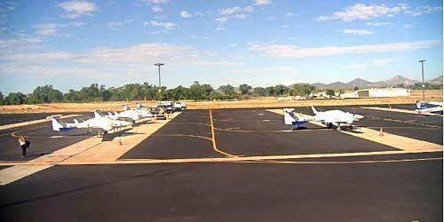 Aérodrome pour petits avions Webcam
