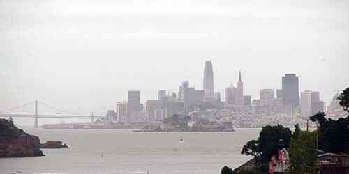 LIVE: Alcatraz Island, San Francisco - Oakland Bay Bridge - San Francisco