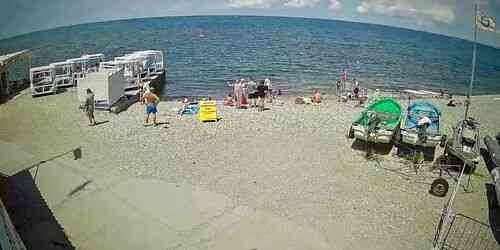 LIVE: Beach in Anapa - Krasnodar