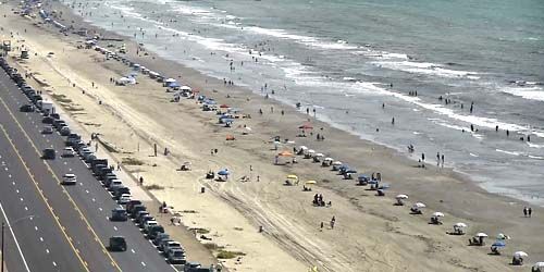 Babe's Beach in Galveston Webcam