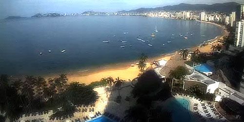 Plage Icacos, plage Bananes ll webcam - Acapulco