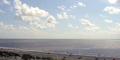 Grande plage de sable webcam - Jacksonville