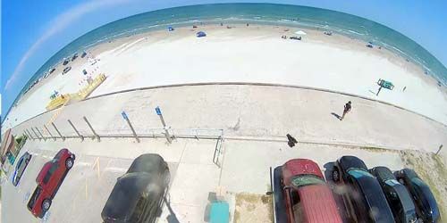 Beach panorama webcam - Corpus Christi