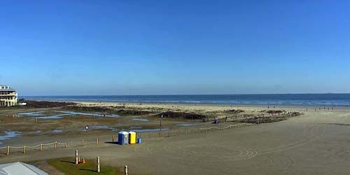 Sandy beaches in Galveton Webcam