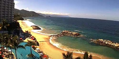 Coast with beaches webcam - Puerto Vallarta