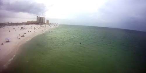 Sandy beaches on the Gulf of Mexico webcam - Pensacola