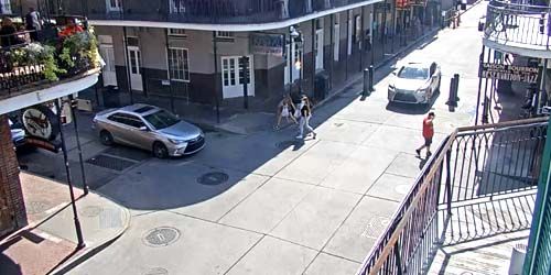Calle Bourbon webcam - Nueva Orleans