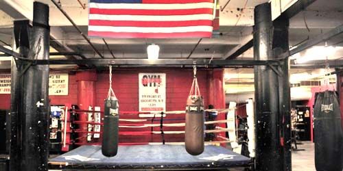 Gleason's Gym, ring de boxe Webcam