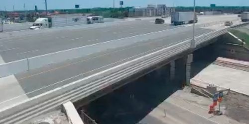 Bridge on highway i-39 webcam - Janesville