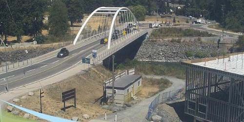 Puente de Vedder a través del río Chilliwack Webcam