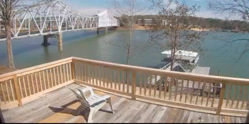 Puente Duncan en el lago Lewis Smith webcam - 