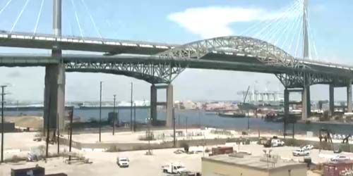 Puente Gerald Desmond en Long Beach Webcam