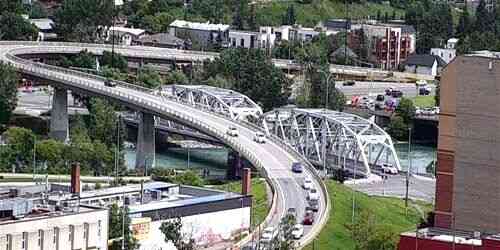 LIVE: Langevin Bridge over the Bow River - Calgary