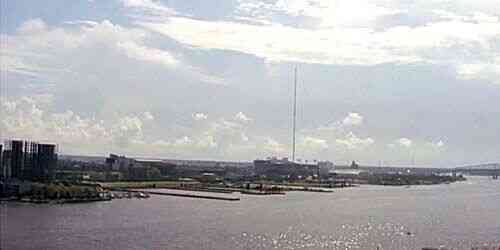LIVE: St Johns River View from South Main Street Bridge - Jacksonville