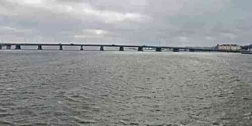 LIVE: Pee Dee River, L. H. Siau Bridges - Georgetown