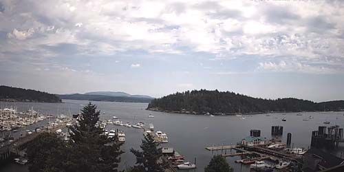 Friday Harbor Ferry, Brown island webcam - Seattle