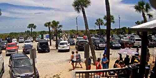 LIVE: Cafe in the parking lot of Tybee Island - Savannah