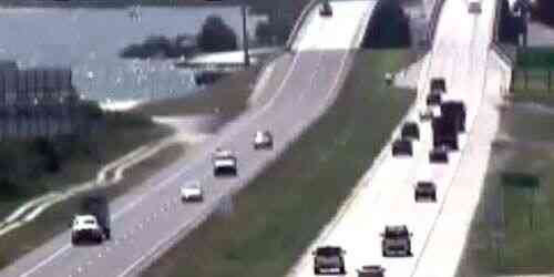 LIVE: Road with bridges to Port Canaveral - Orlando