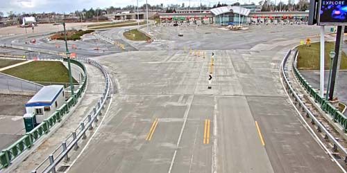 Point de contrôle frontalier webcam - Fort Erie