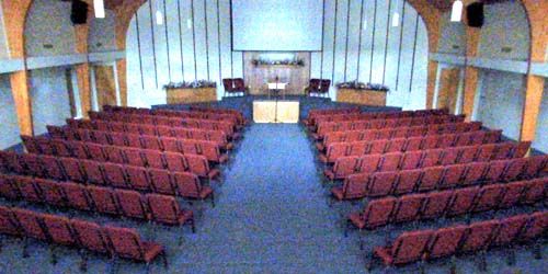 Grande salle de l'église webcam - Indianapolis