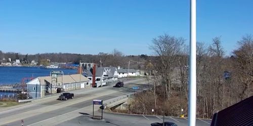 Tráfico en el lago Conneaut suburbano webcam - Meadville