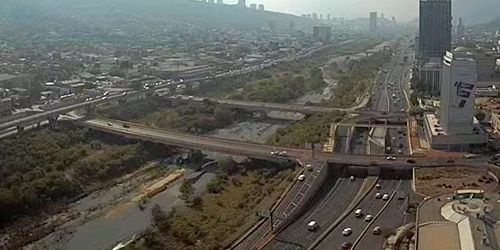 Rivière Santa Catarina, Avenue de la Constitution webcam - Monterrey