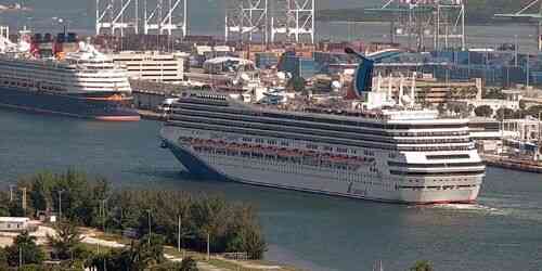 LIVE: Cruise Ship Terminals - Miami