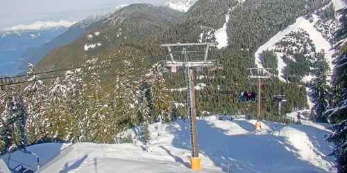 Cypress Mountain - ski lift webcam - Vancouver