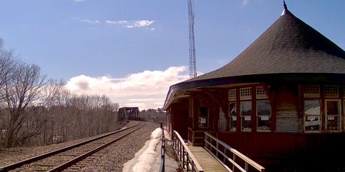 Depósito ferroviario webcam - Greenville