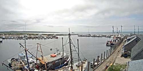 Muelle de pesca del puerto de Menemsha webcam - New Bedford