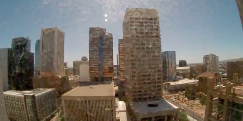 Centre-ville, vue sur les gratte-ciel Webcam