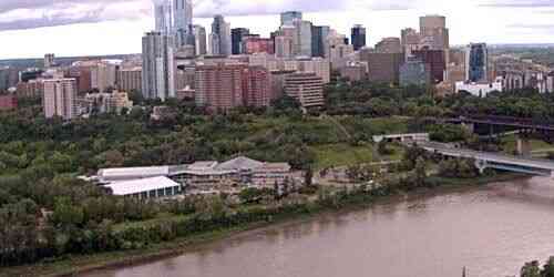 LIVE: Downtown, North Saskatchewan River view - Edmonton
