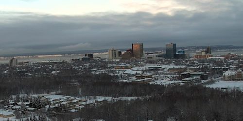 Downtown: view from Denali Towers webcam - Anchorage