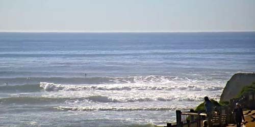 Vue sur la baie depuis le remblai webcam - Santa Cruz
