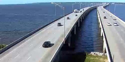 Puente de la bahía de Escambia webcam - Pensacola