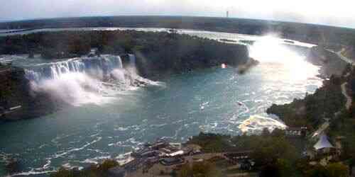 LIVE: Horseshoe Falls and American Falls - Niagara-Falls