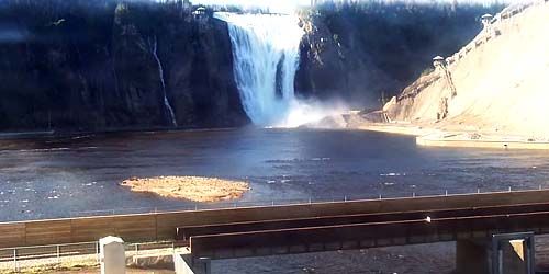 Montmorency Falls webcam - Quebec
