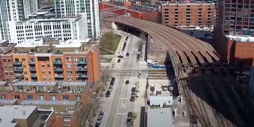 Fulton River District webcam - Chicago