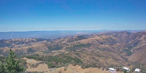Vista panorámica desde el Monte Hamilton webcam - San José