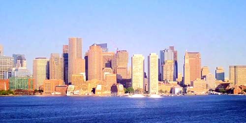 Boston Harbor, Financial District webcam - Boston