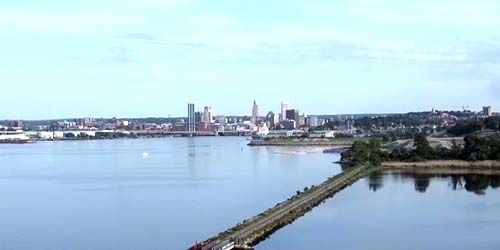 Vue sur la ville de Providence Harbour Webcam