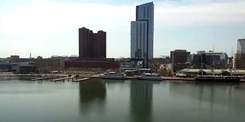 Port intérieur, rivière Patapsco webcam - Baltimore