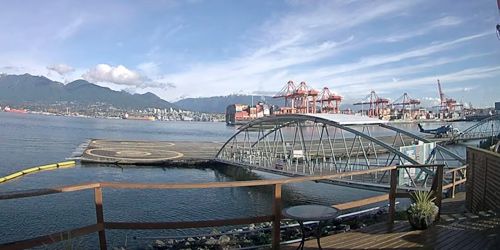 Héliport Helijet webcam - Vancouver
