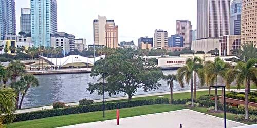 río Hillsborough, Curtis Hixon Waterfront Park webcam - Tampa