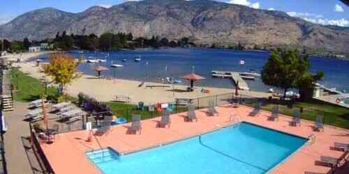 LIVE: Osoyoos Lake Hotel Beach Pool - Osoyoos