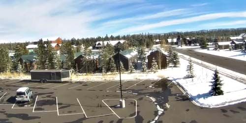Hotel territories in Yellowstone National Park webcam - Jackson