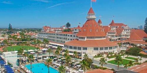 Hotel del Coronado, Curio Collection by Hilton webcam - San Diego